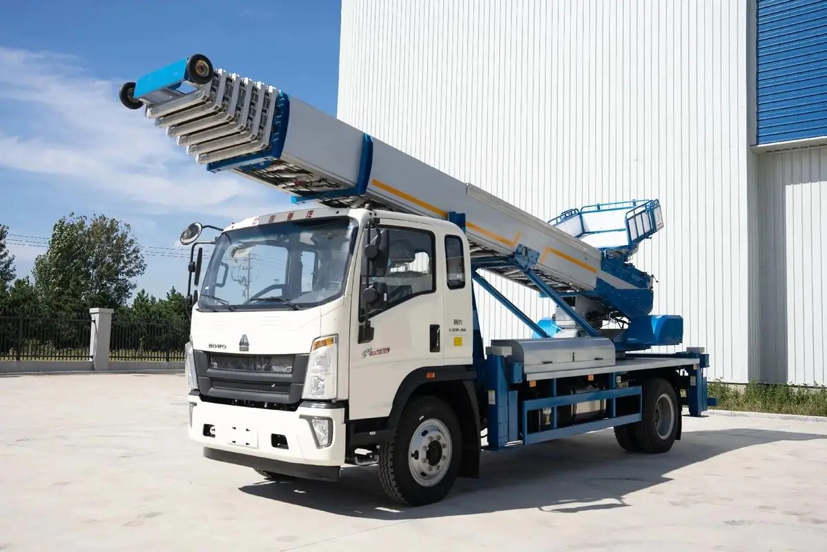 三角镇专业的云梯车出租